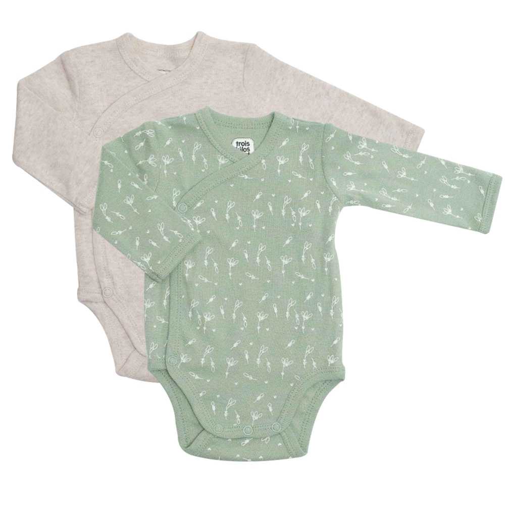 Lot de 2 bodies Epis de Blé