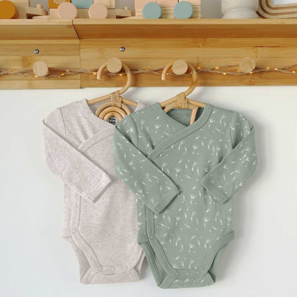 Lot de 2 bodies Epis de Blé