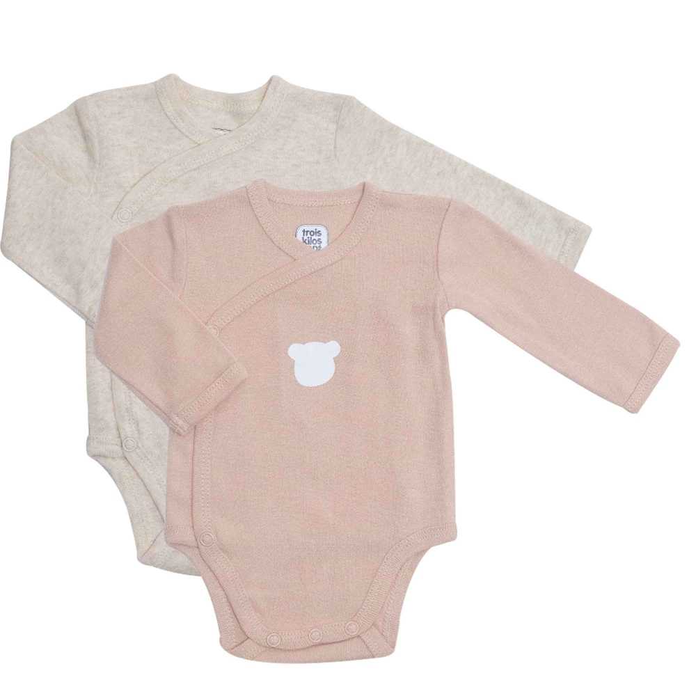 Lot de 2 bodies Ourson