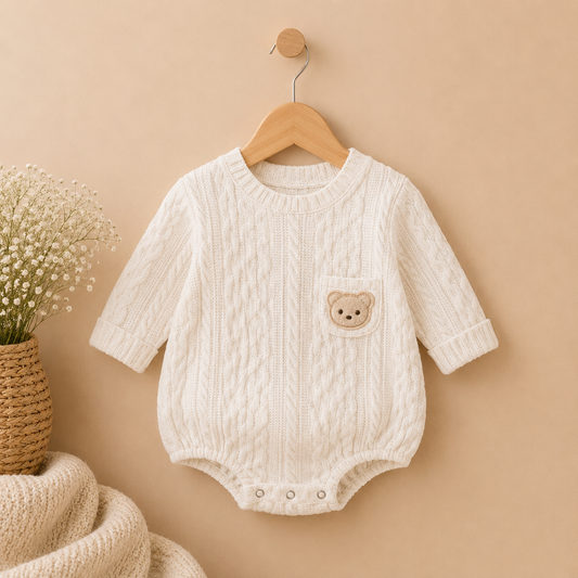 Body beige crème " Petit Ourson "