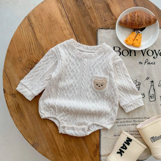 Body beige crème " Petit Ourson "