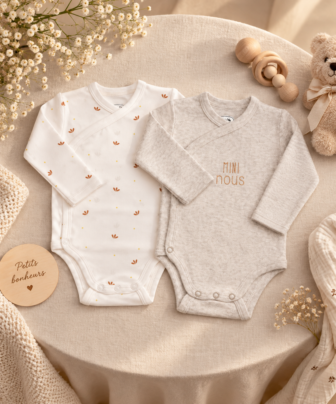 Lot de 2 bodies Mini Nous