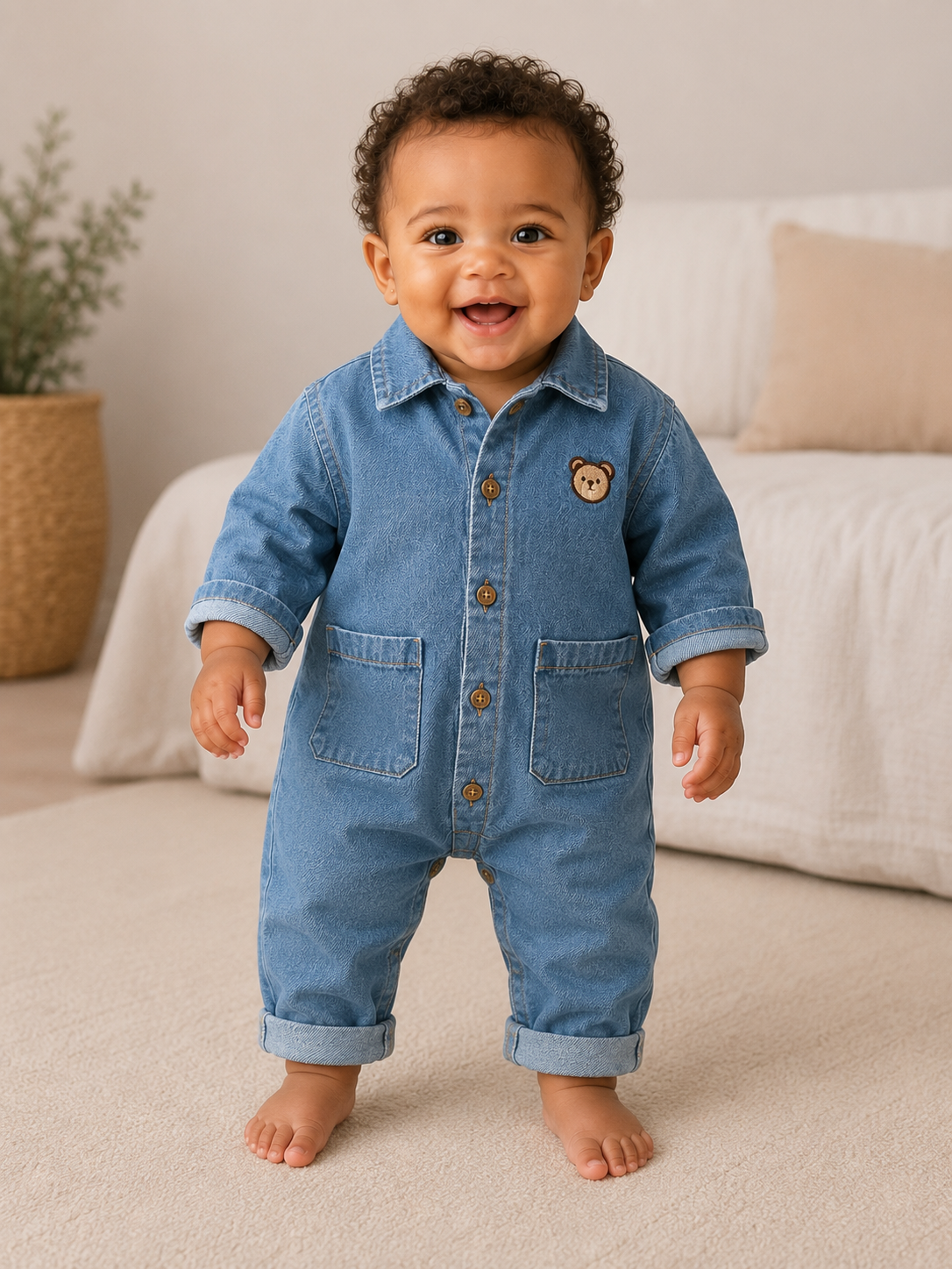 Combinaison Jean Petit Ourson