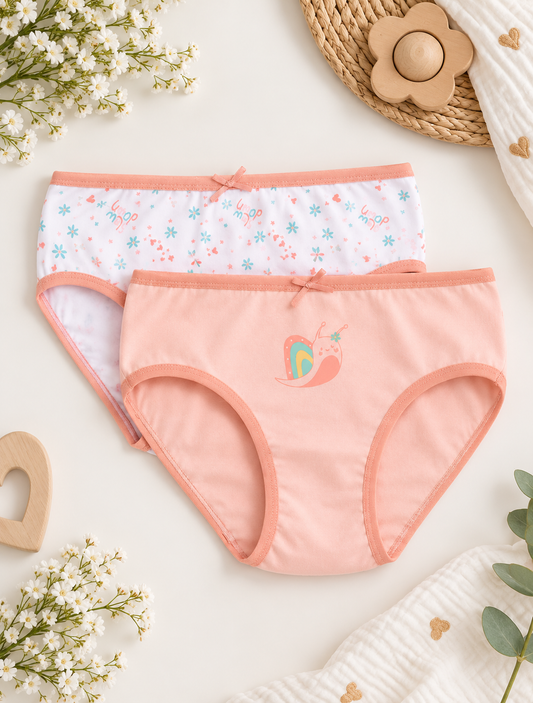Lot de 2 culottes Escargot
