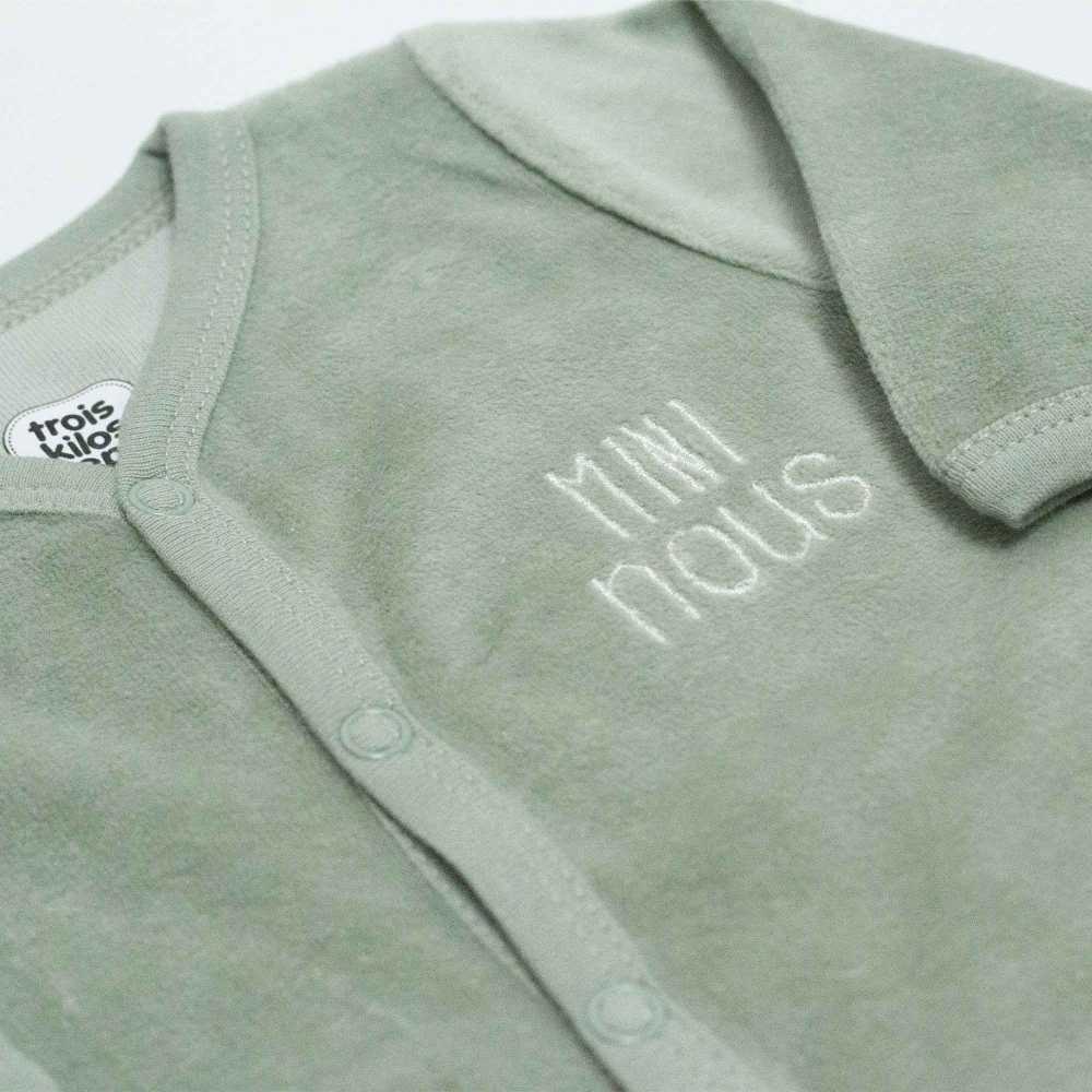 Grenouillère Mini Nous Olive