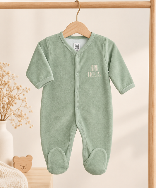 Grenouillère Mini Nous Olive