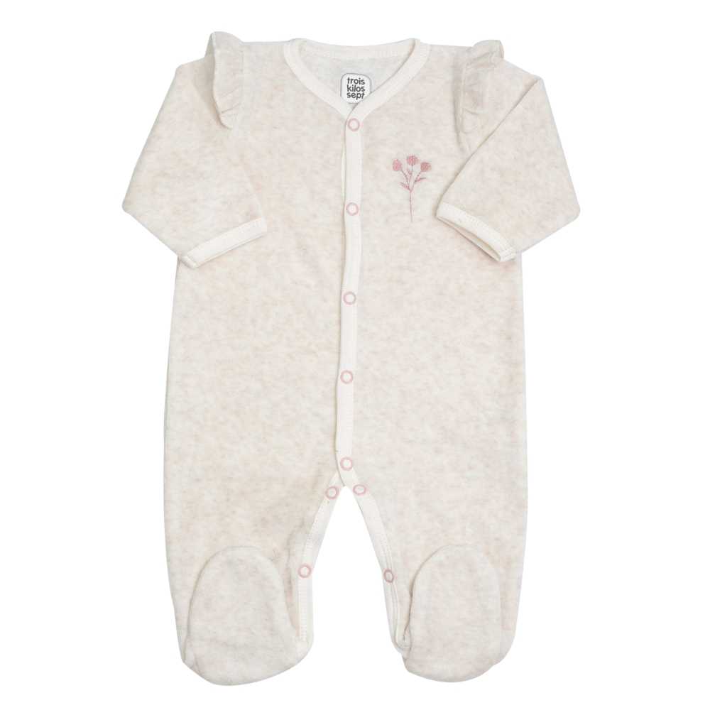 Kit de naissance Fleuri - 6 pièces