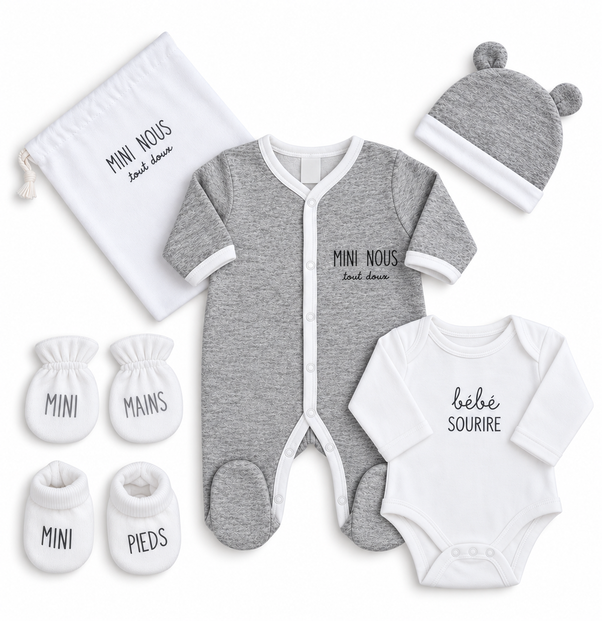 Kit naissance Mini Nous - 6 pièces