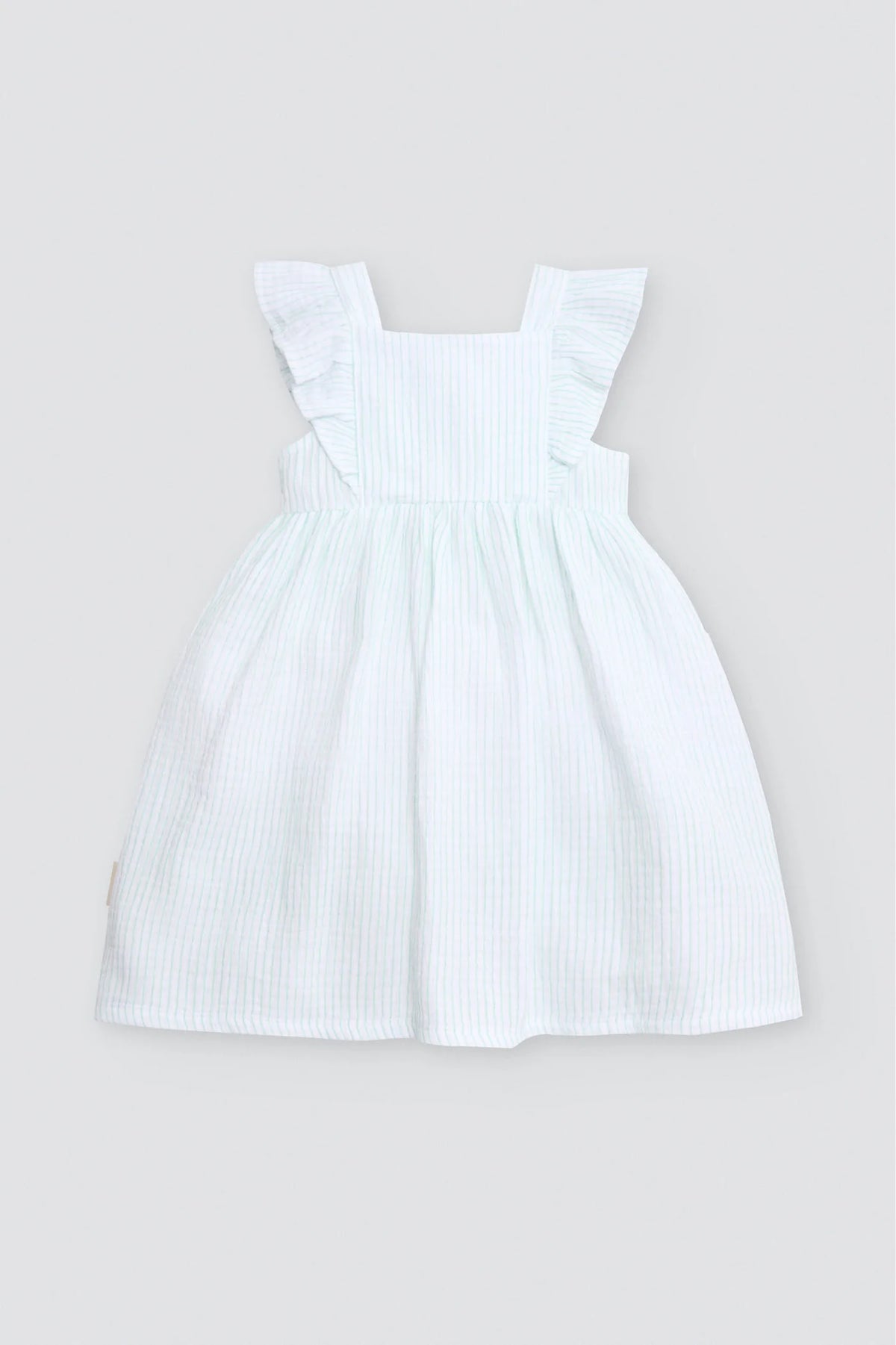Robe à imprimé rayée