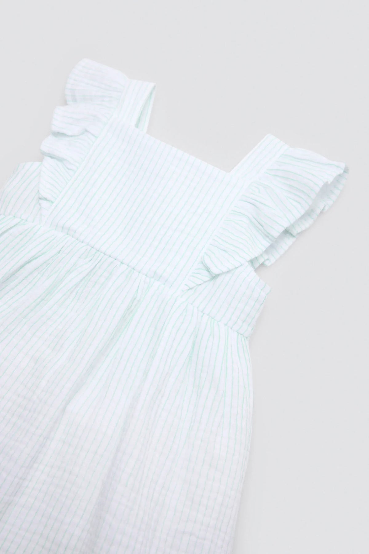 Robe à imprimé rayée